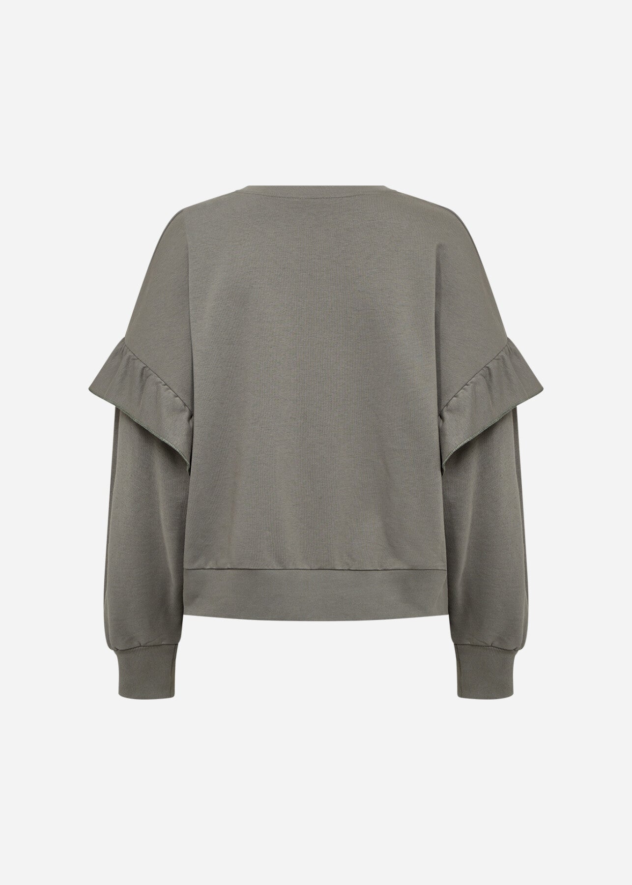 SC-ODETTE 7 Bluse Støvet Grøn