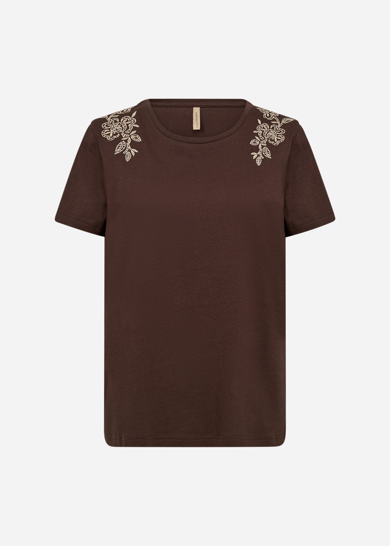 SC-DERBY 45 T-shirt Mørk brun