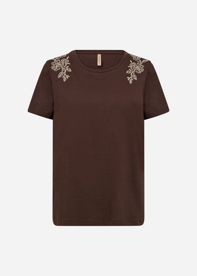 SC-DERBY 45 T-shirt Mørk brun