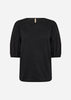 SC-DERBY 46 Bluse Sort