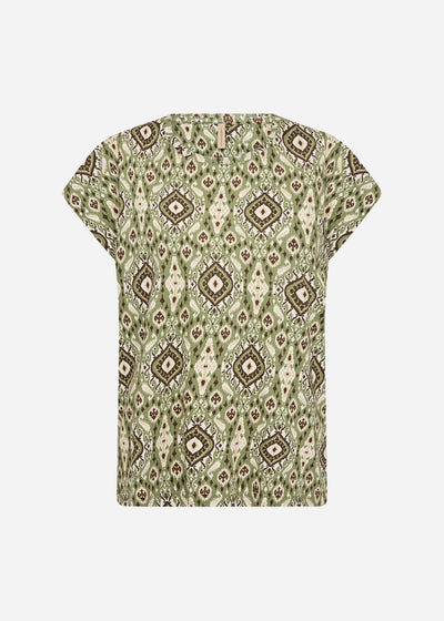 SC-FELICITY AOP 503 T-shirt Grøn
