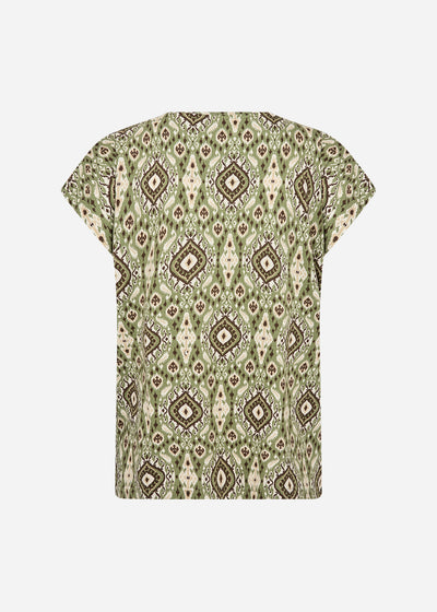 SC-FELICITY AOP 503 T-shirt Grøn