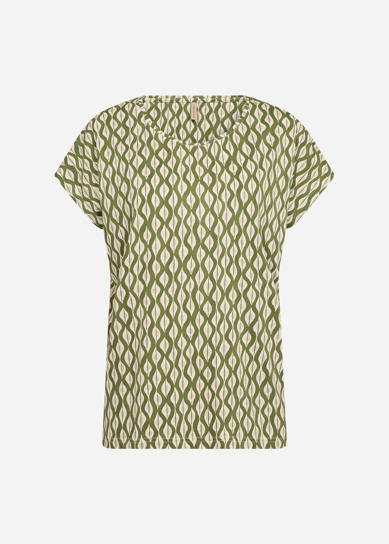 SC-FELICITY AOP 506 T-shirt Grøn