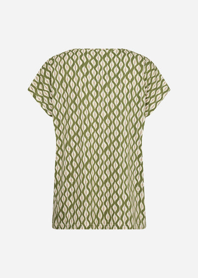 SC-FELICITY AOP 506 T-shirt Grøn