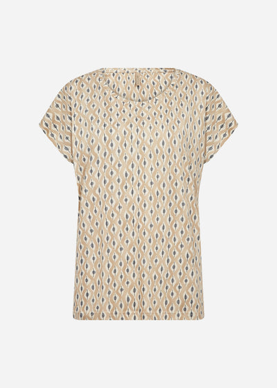 SC-FELICITY AOP 506 T-shirt Sand