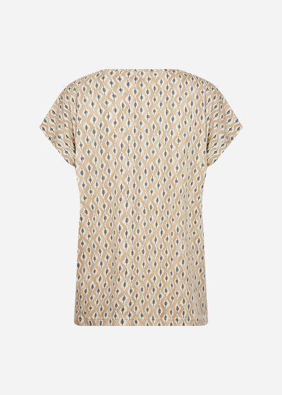 SC-FELICITY AOP 506 T-shirt Sand