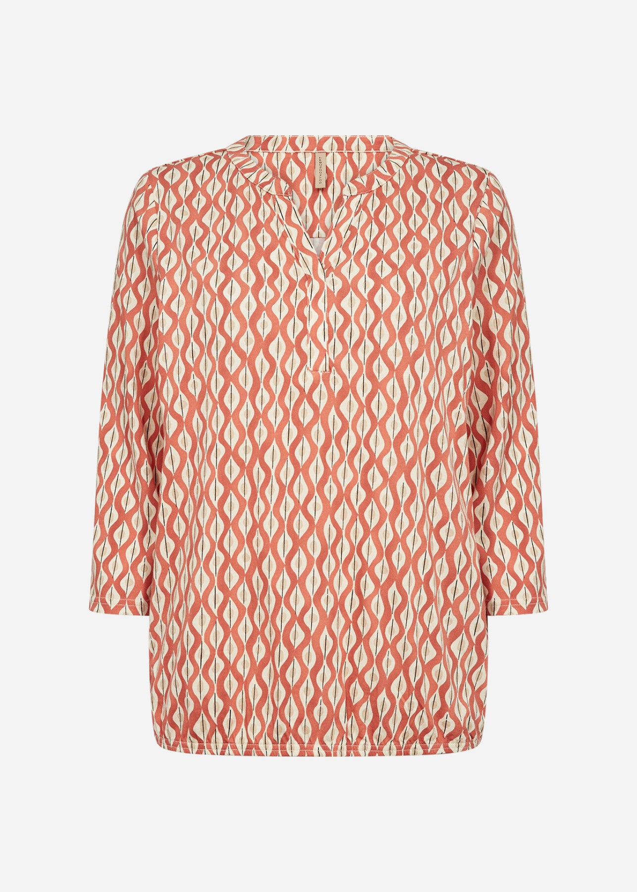 SC-FELICITY AOP 507 Bluse Orange