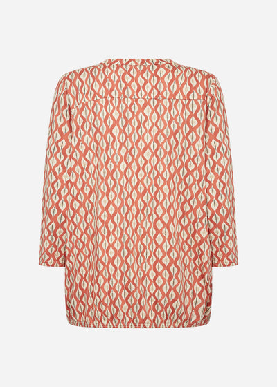 SC-FELICITY AOP 507 Bluse Orange