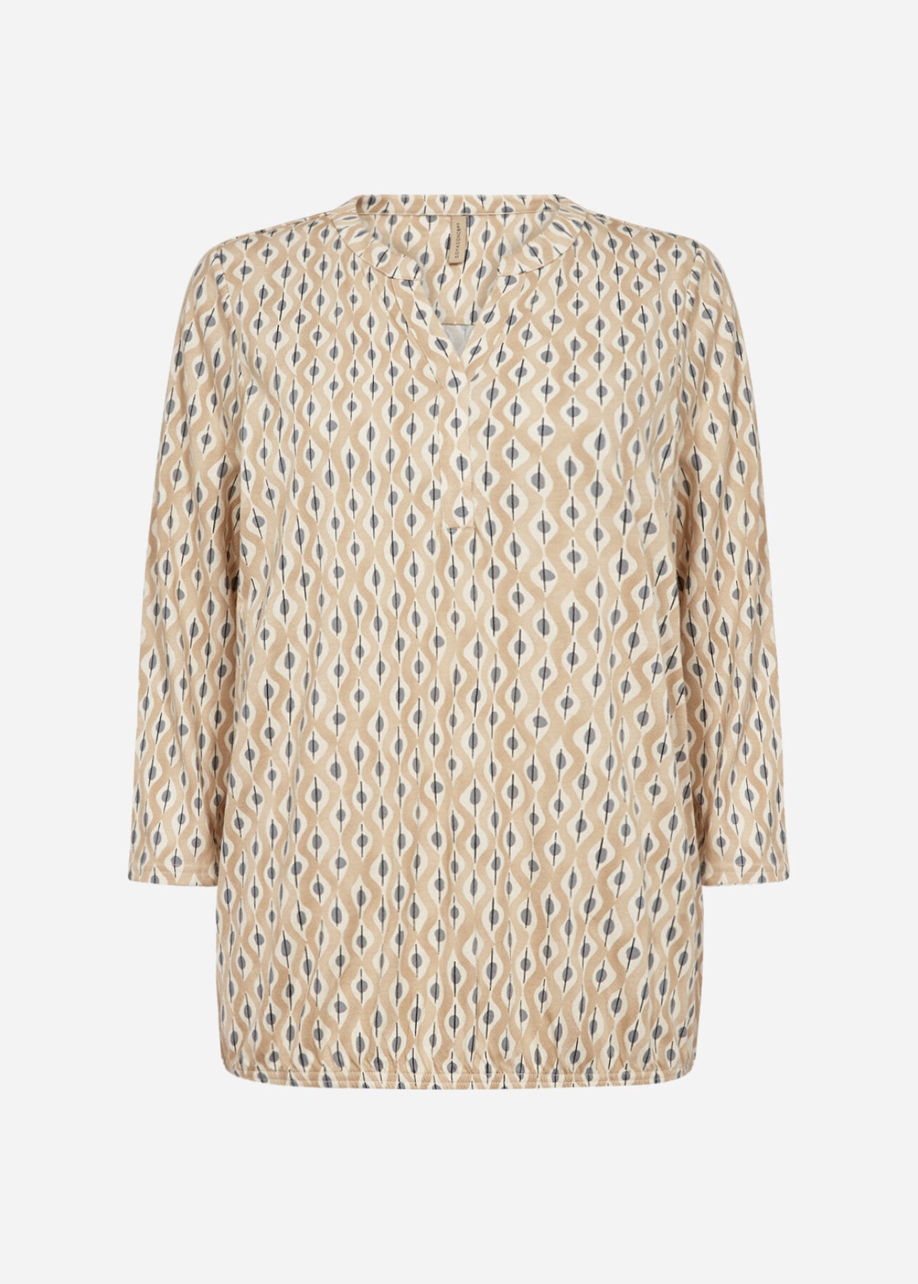 SC-FELICITY AOP 507 Bluse Sand