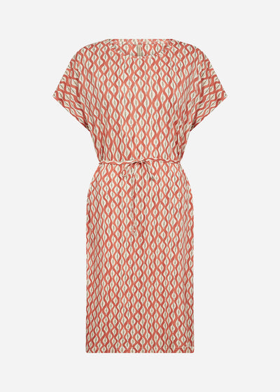 SC-FELICITY AOP 508 Kjole Orange