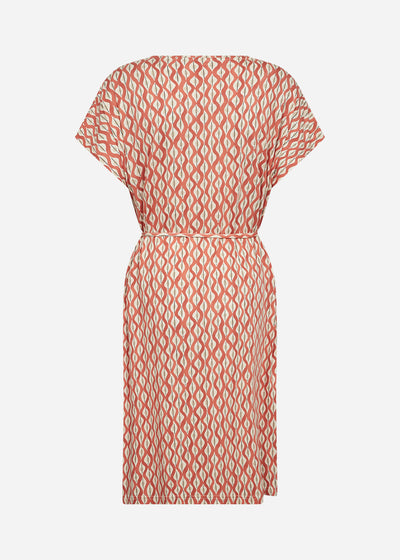 SC-FELICITY AOP 508 Kjole Orange