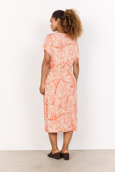 SC-MARICA AOP 331 Kjole Orange