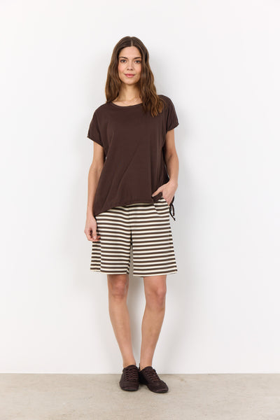 SC-DERBY 33 T-shirt Mørk brun