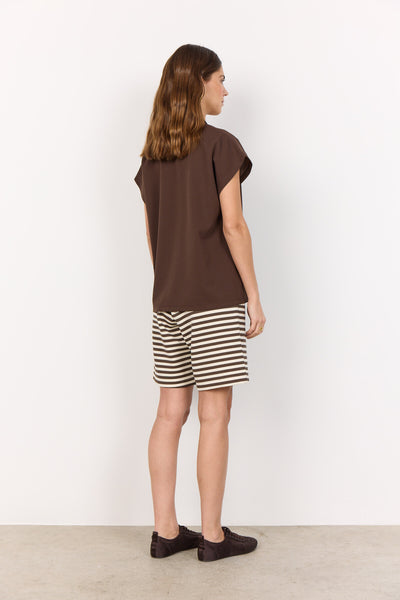 SC-SIHAM 86 Bluse Mørk brun