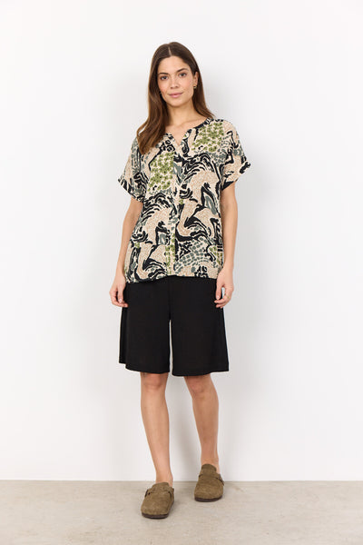 SC-ROSAELA 1 Bluse Grøn