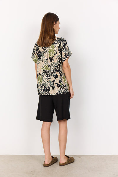 SC-ROSAELA 1 Bluse Grøn