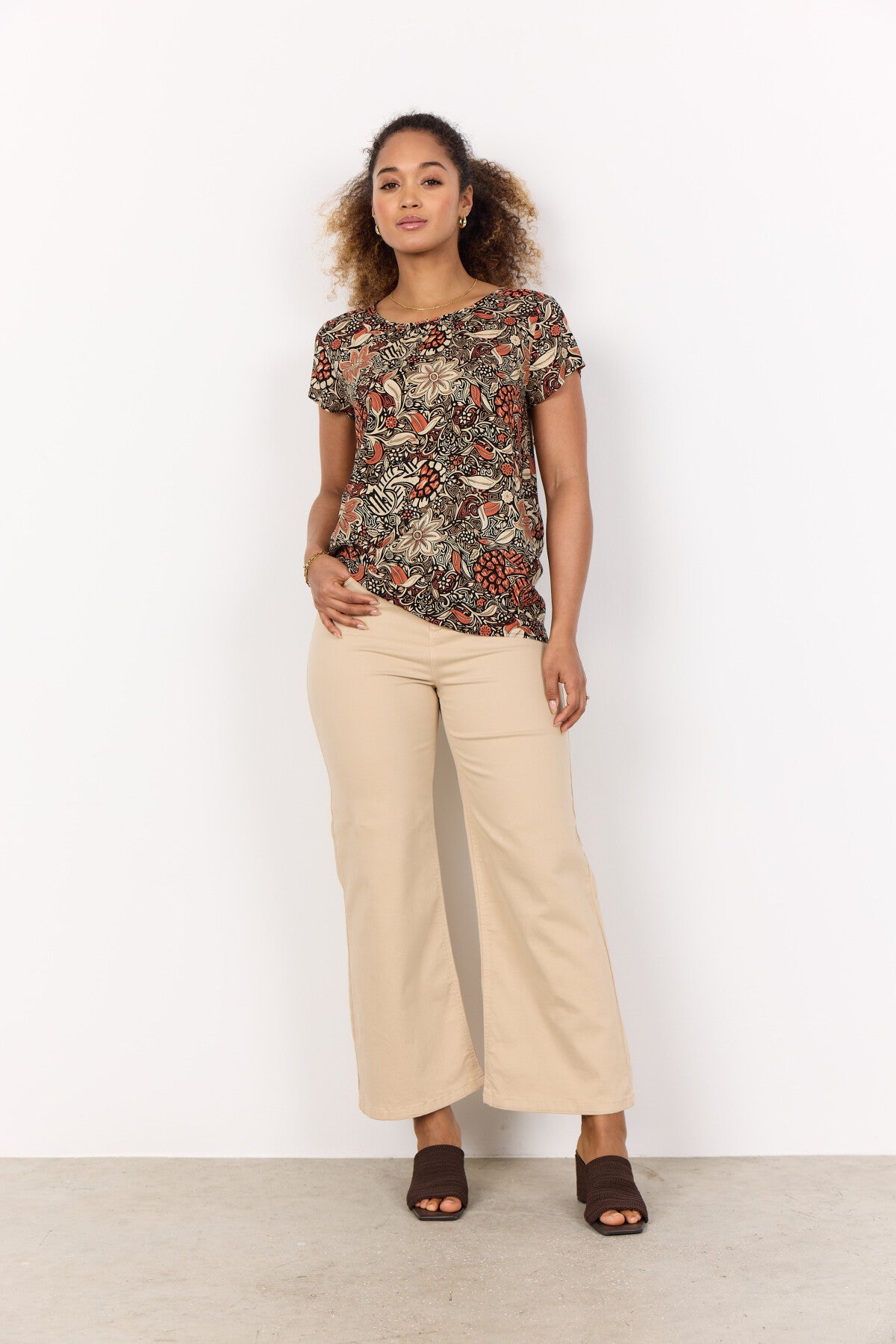 SC-ROSINE 2 Bluse Orange
