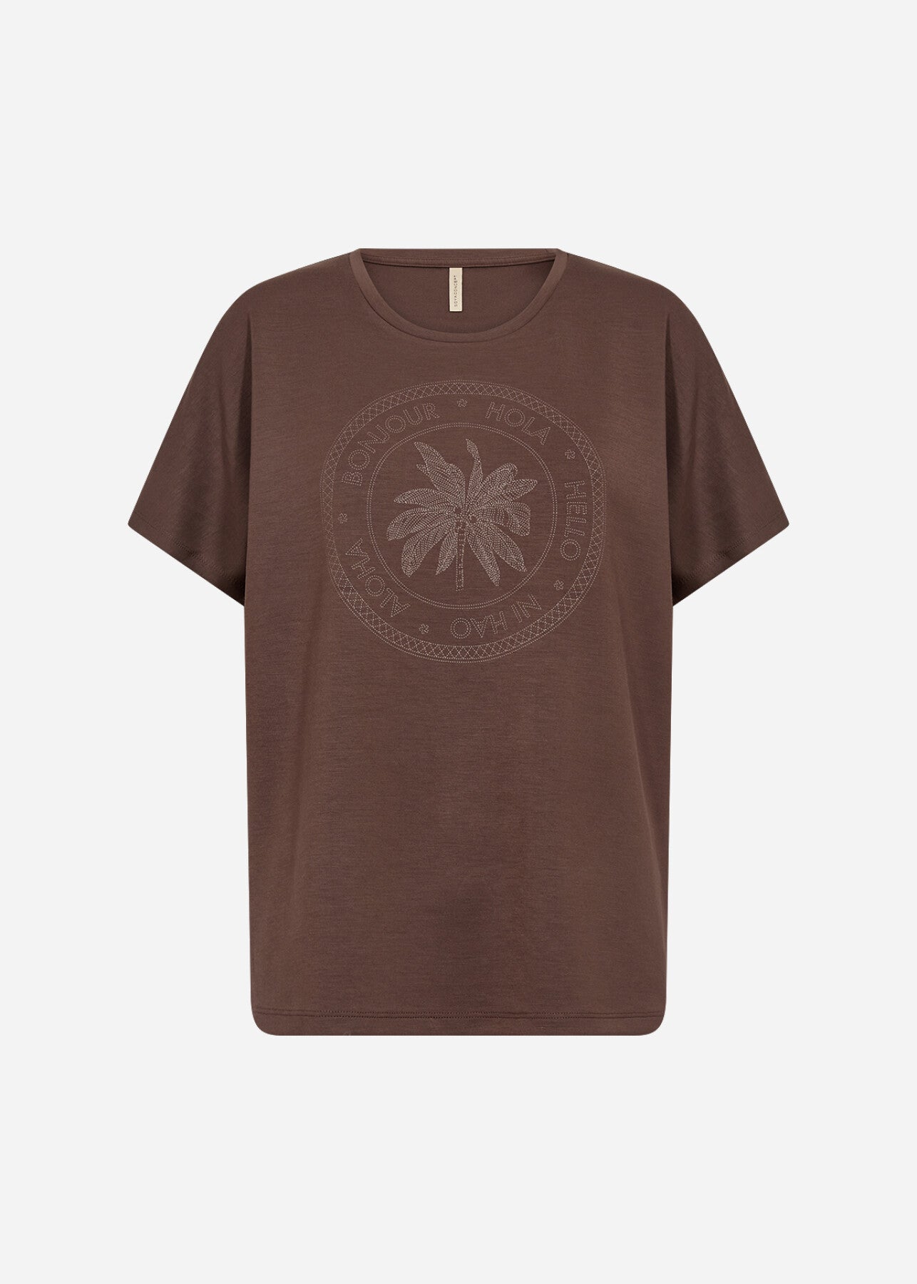 SC-BANU 230 T-shirt Mørk brun