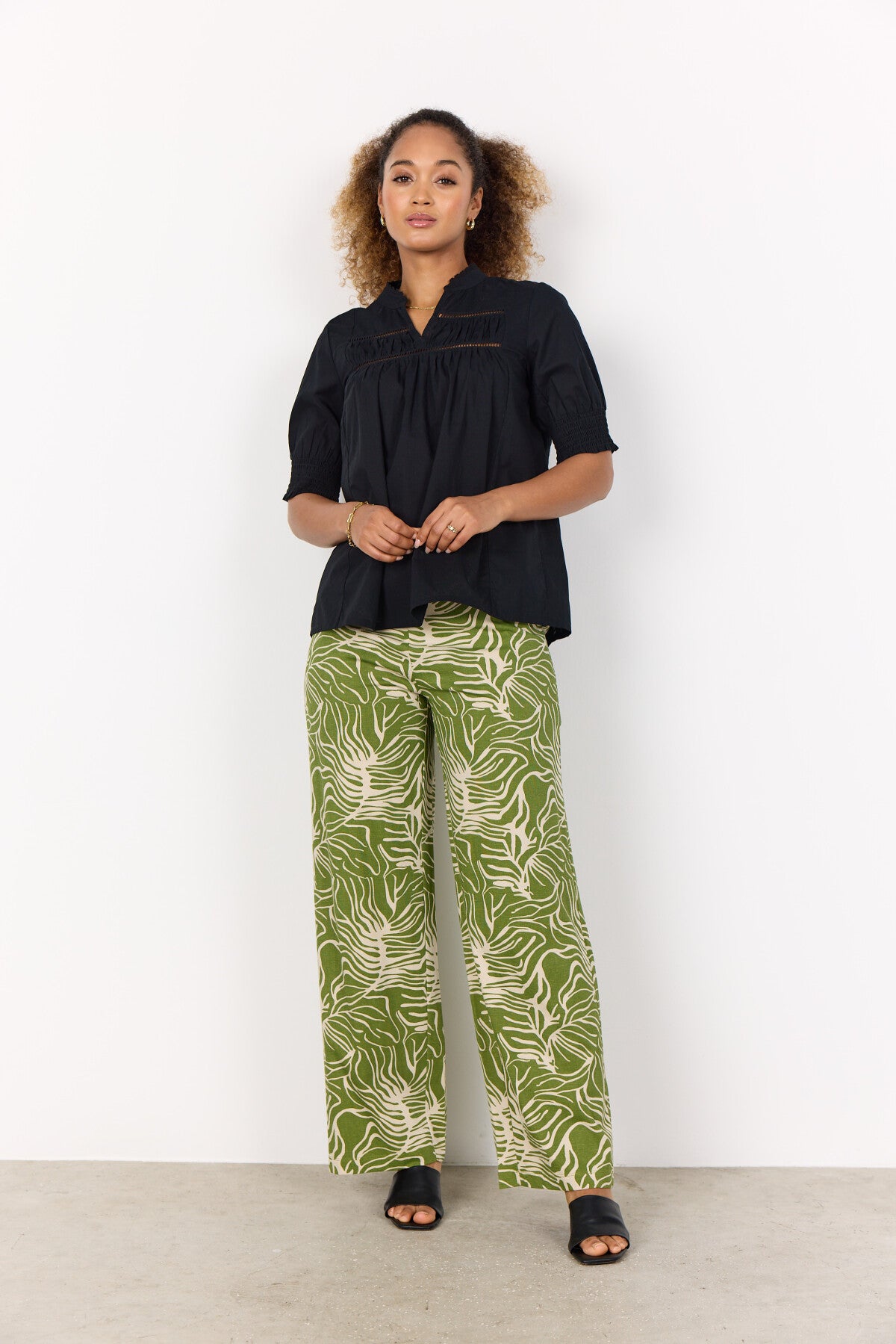 SC-CALISTE 17 Bluse Sort
