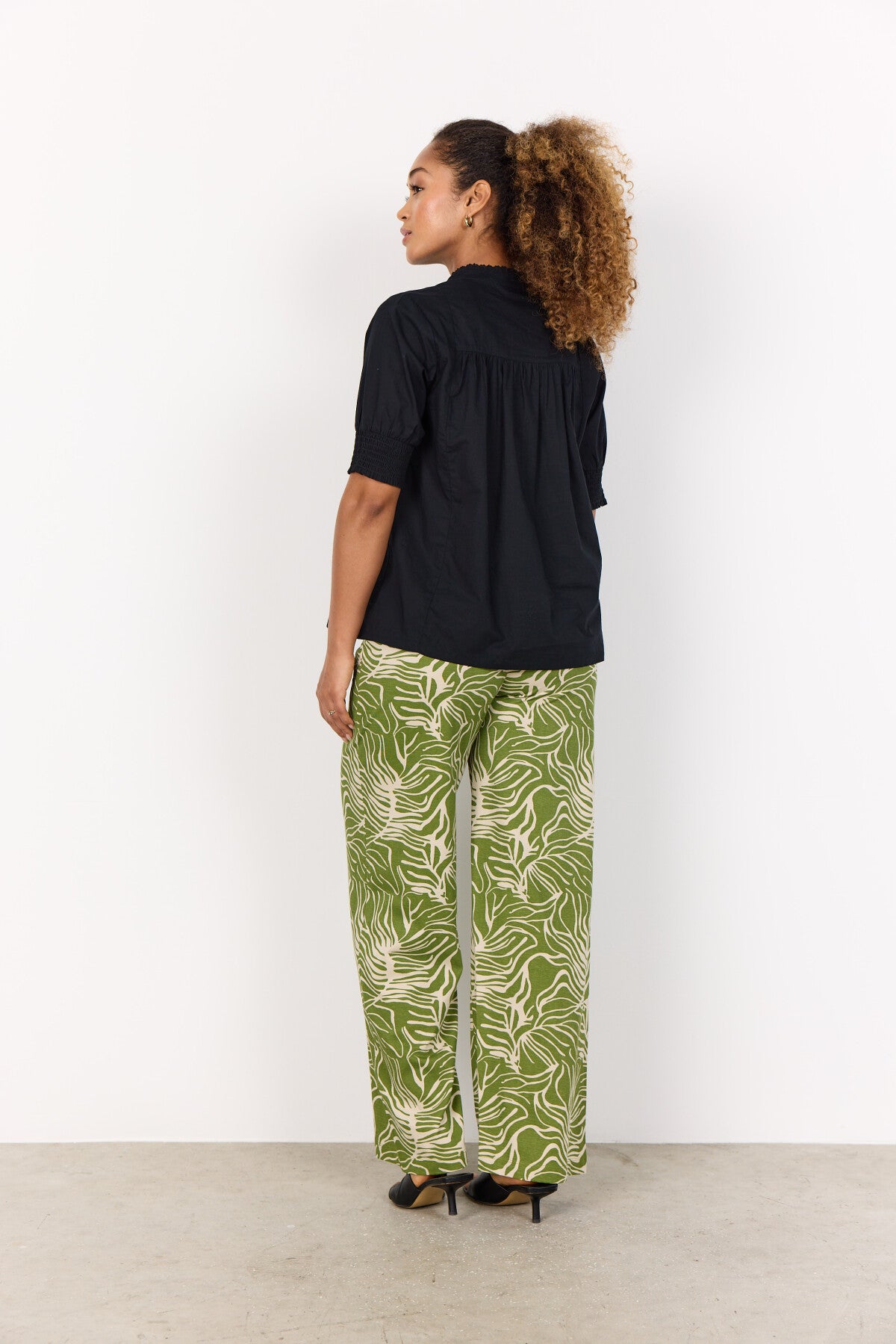 SC-CALISTE 17 Bluse Sort