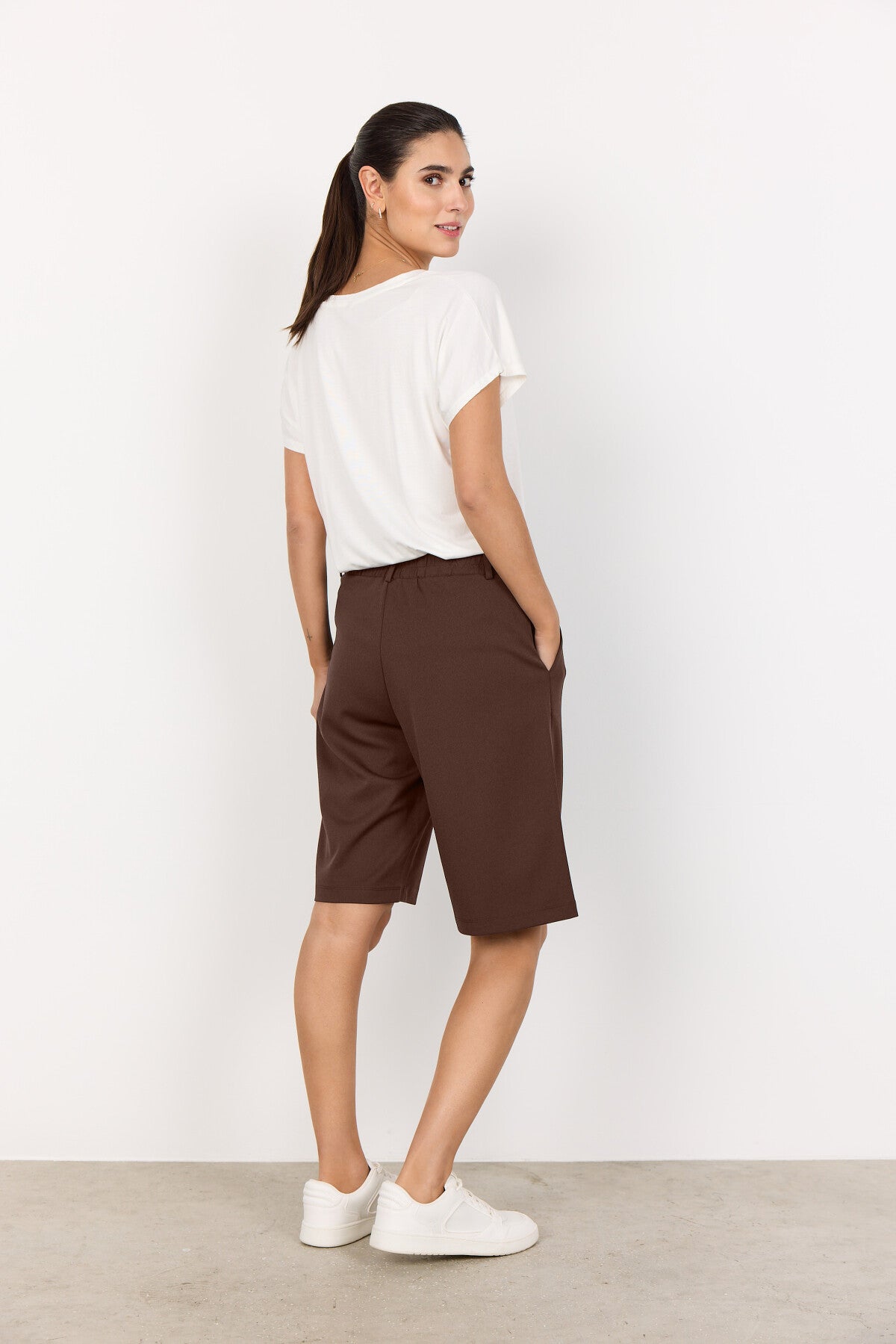 SC-SIHAM 85 Shorts Mørk brun