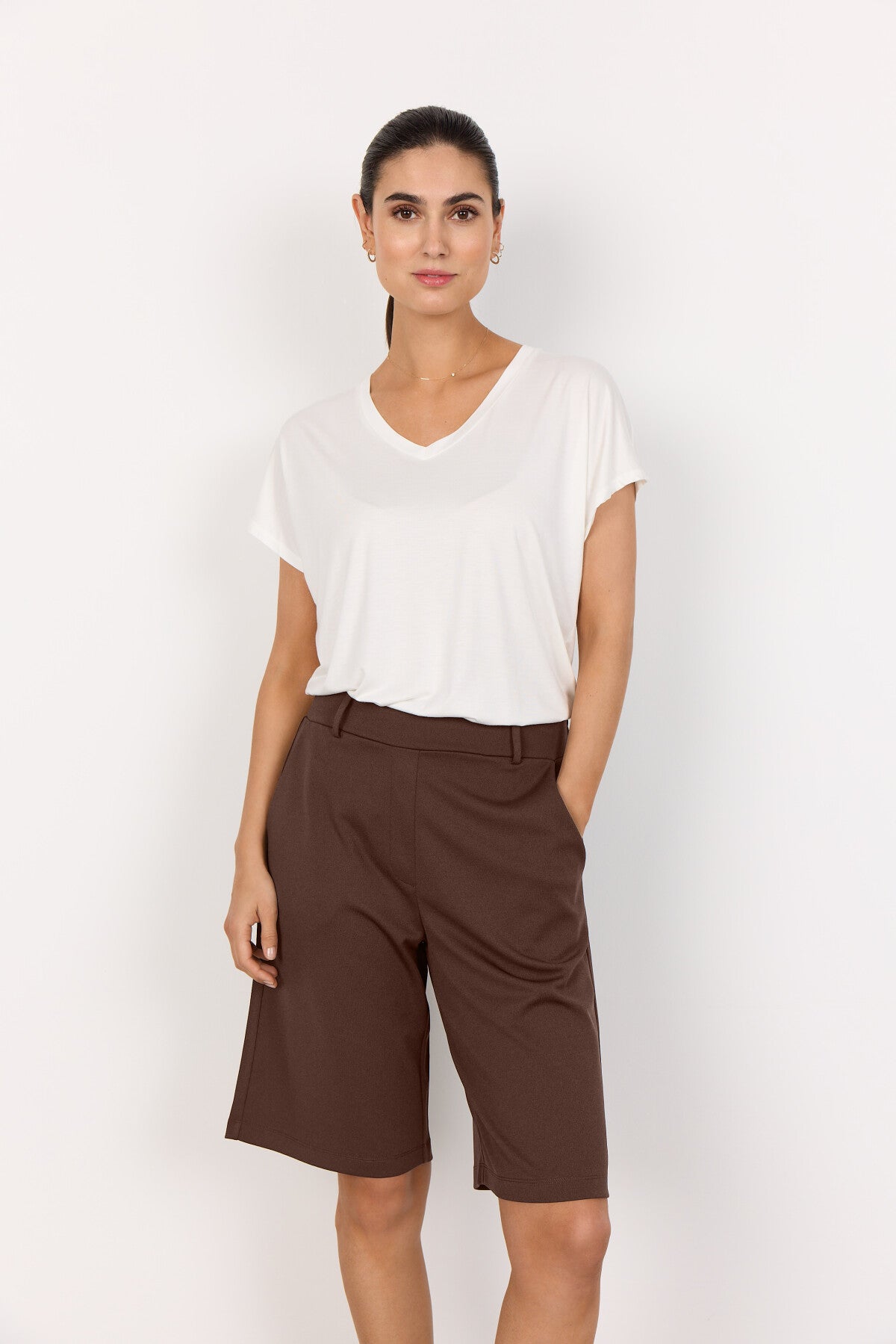 SC-SIHAM 85 Shorts Mørk brun