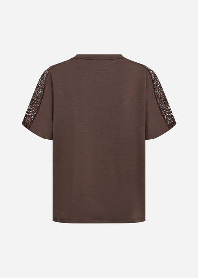 SC-BANU 235 T-shirt Mørk brun