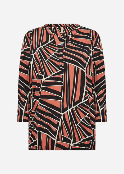 SC-FELICITY AOP 510 Bluse Orange