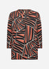 SC-FELICITY AOP 510 Bluse Orange