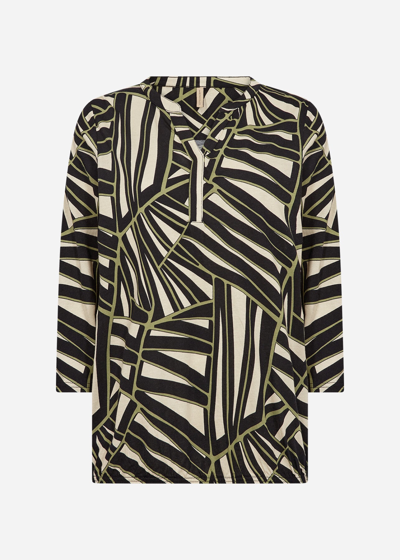 SC-FELICITY AOP 510 Bluse Grøn