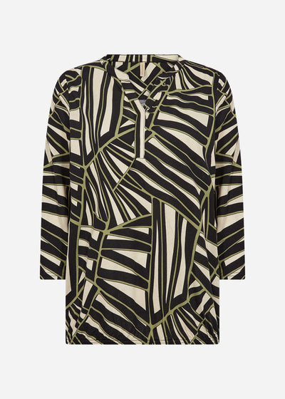 SC-FELICITY AOP 510 Bluse Grøn