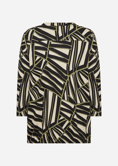SC-FELICITY AOP 510 Bluse Grøn