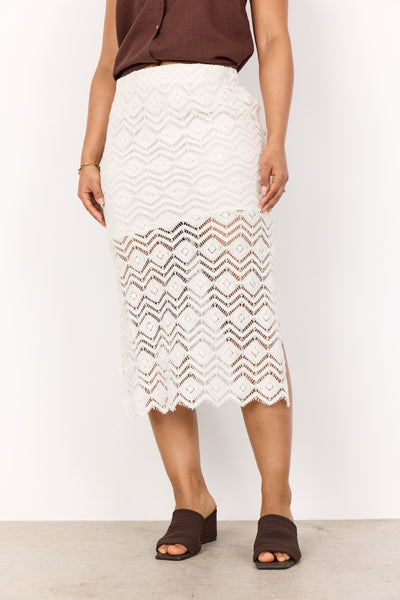 SC-RUSLA 4 Nederdel Off white