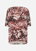 SC-BIARA AOP 140 T-shirt Mørk rød