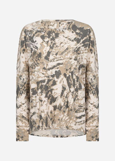SC-BIARA AOP 141 Bluse Creme