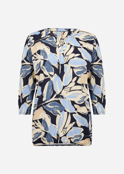 SC-FELICITY AOP 512 Bluse Lyseblå