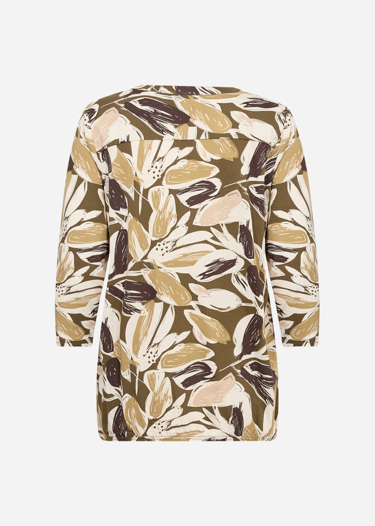 SC-FELICITY AOP 512 Bluse Oliven
