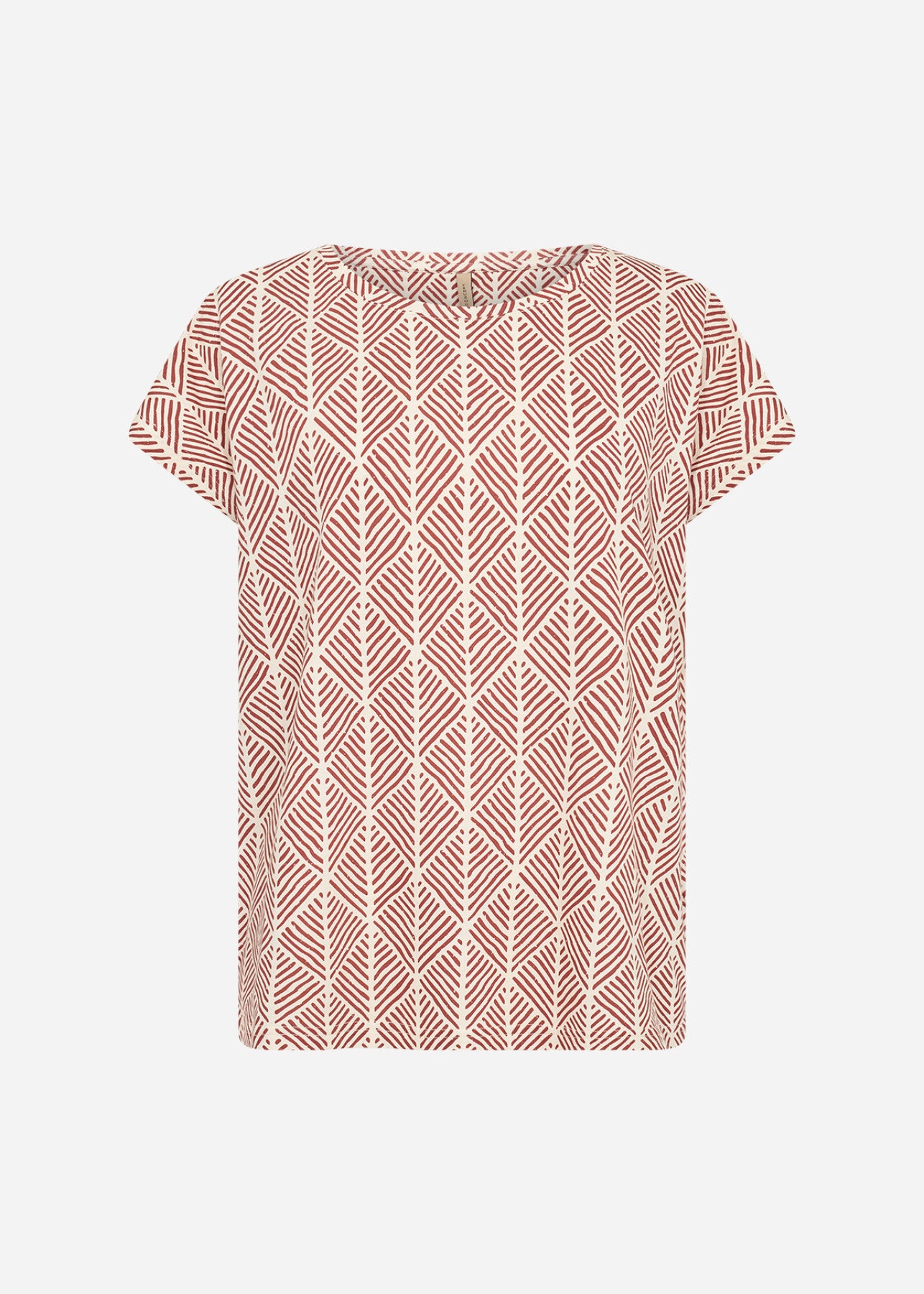 SC-FELICITY AOP 513 T-shirt Rød