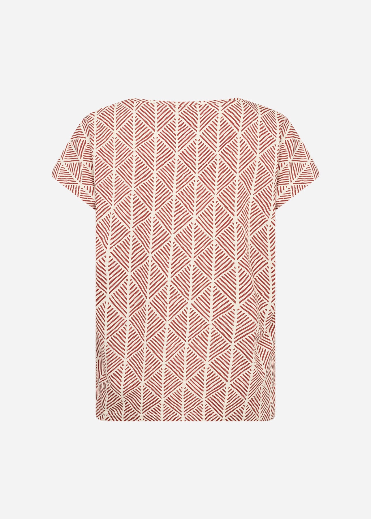 SC-FELICITY AOP 513 T-shirt Rød