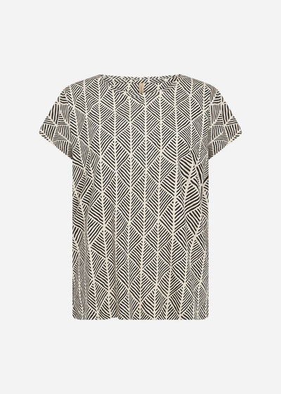 SC-FELICITY AOP 513 T-shirt Sort