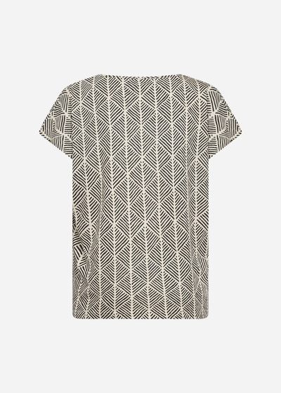 SC-FELICITY AOP 513 T-shirt Sort