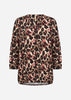 SC-FELICITY AOP 516 Bluse Rød