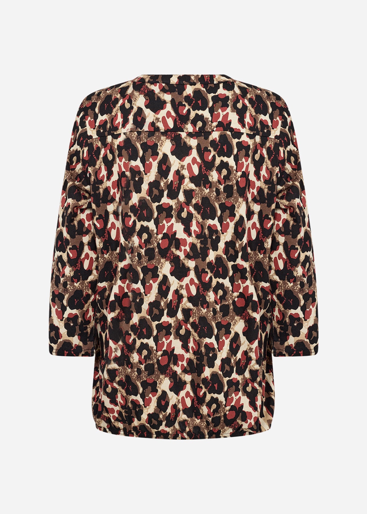 SC-FELICITY AOP 516 Bluse Rød