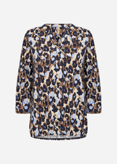 SC-FELICITY AOP 516 Bluse Lyseblå