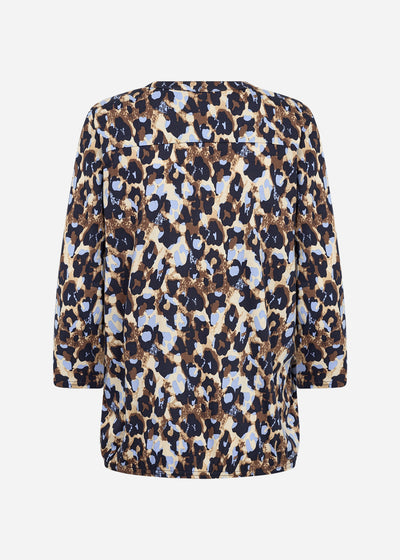 SC-FELICITY AOP 516 Bluse Lyseblå