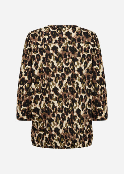 SC-FELICITY AOP 516 Bluse Oliven