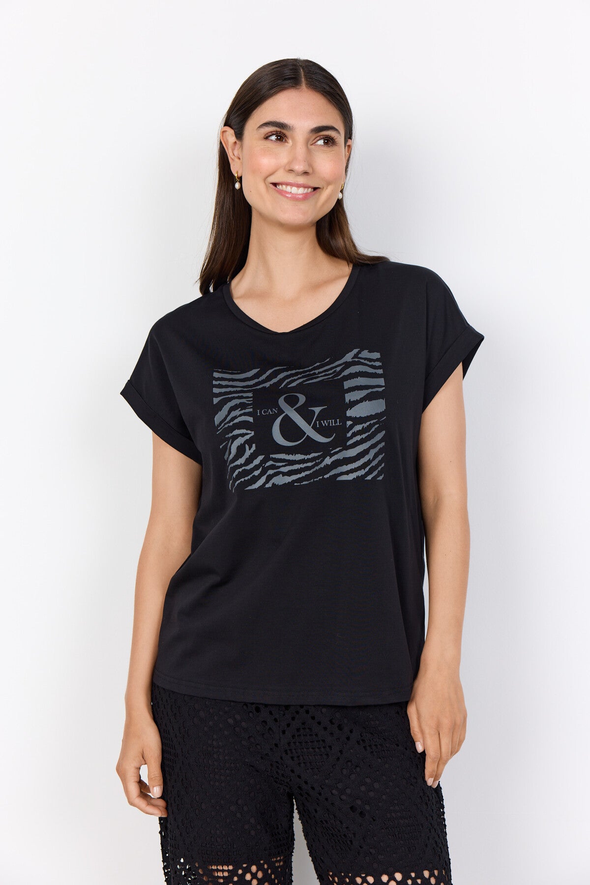 SC-RINA FP 7 T-shirt Sort