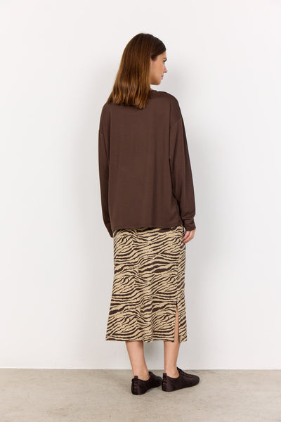 SC-FELUCCA 2 Bluse Mørk brun