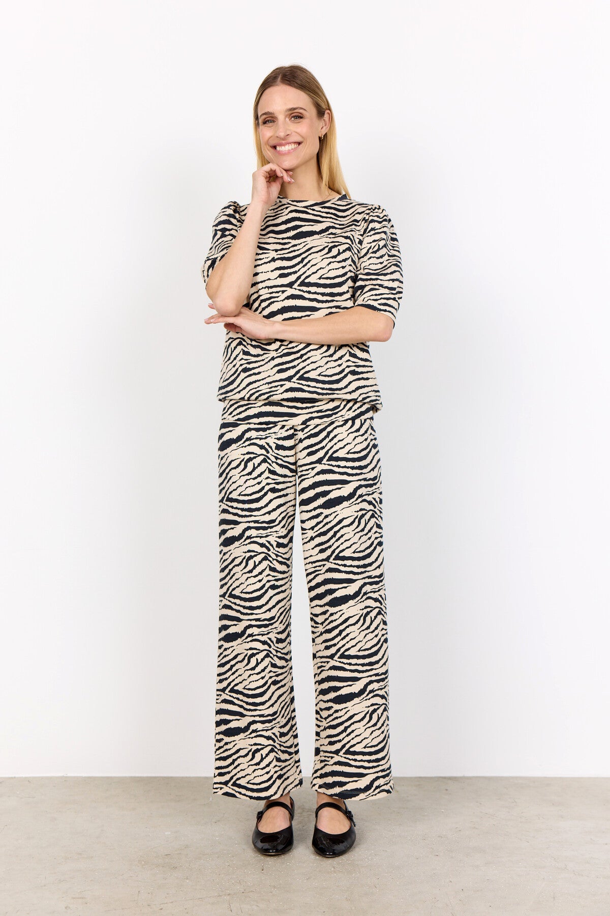 SC-SALOME 2 Bluse Sort
