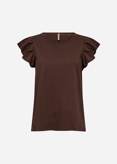 SC-DERBY 52 T-shirt Mørk brun
